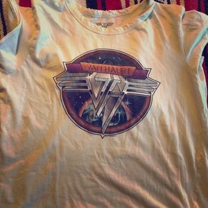 Retro Van Halen Tour tee